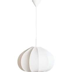 By Rydéns Hängelampe Weiß Stoffschirm 50 cm breit H: max. 120 cm E27* Hängelampen|Wohnzimmerlampen