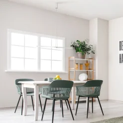 Discount Maytoni Hängeleuchte Aluminium Glas LED 4 cm breit Weiß rund