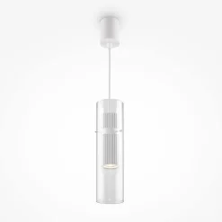 Outlet Maytoni Hängeleuchte Aluminium Glas GU10 D: 8 cm H: max. 170 cm