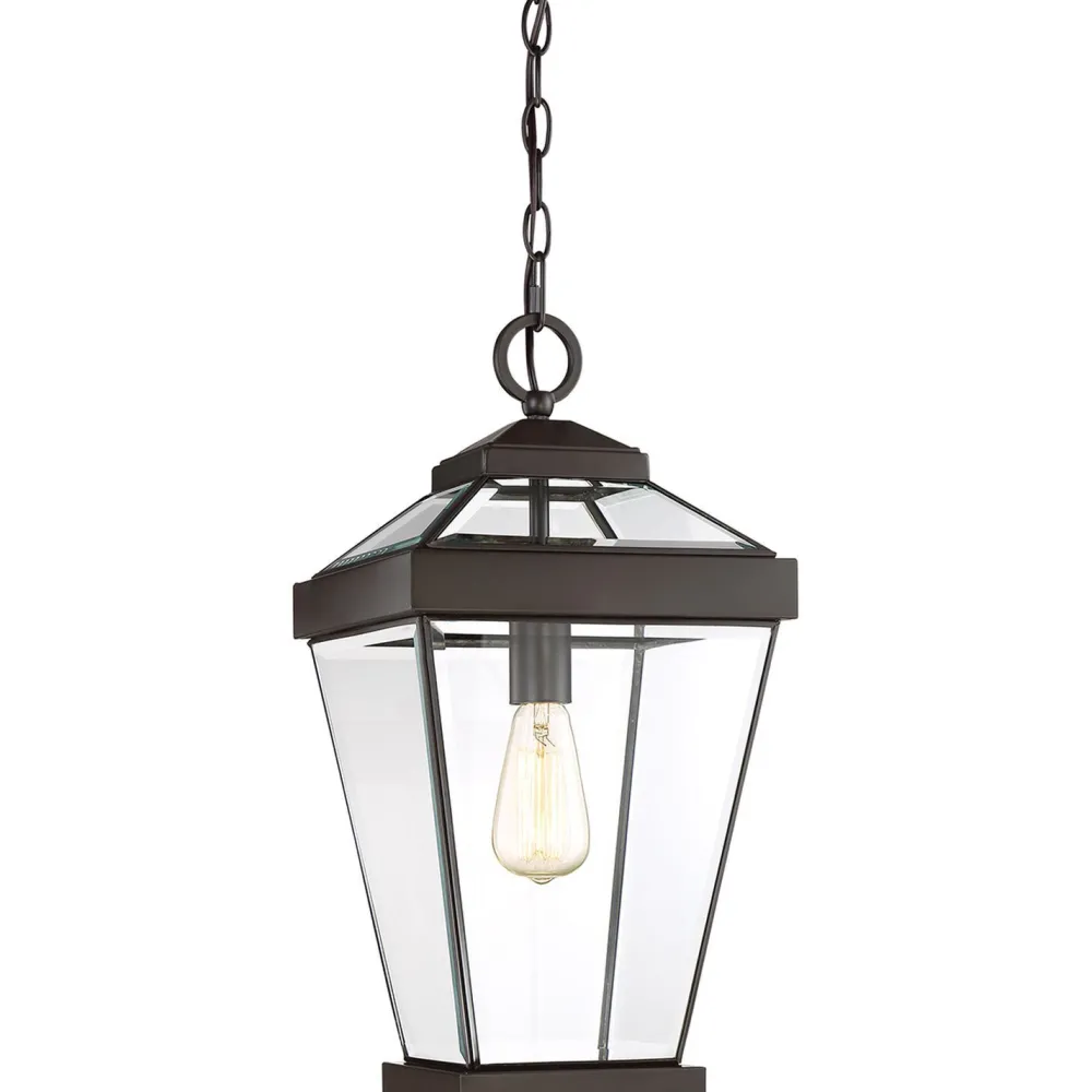 Clearance Elstead Hängeleuchte außen E27 in Bronze Vintage Rustikal
