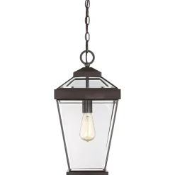 Clearance Elstead Hängeleuchte außen E27 in Bronze Vintage Rustikal
