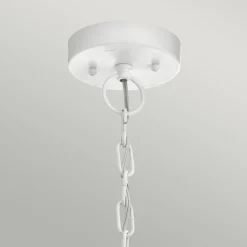 Best Elstead Hängeleuchte außen IP44 E27 Weiß Rustikal Garten