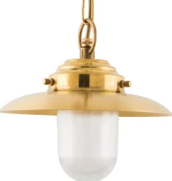 Clearance Lido Hängeleuchte Außen Messing Maritim IP54 Terrasse