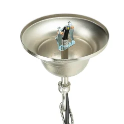 Lido Hängeleuchte Außen Nickel Maritim IP54 Echt-Messing* Metall Lampen|Messinglampen