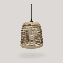 Newgarden Hängeleuchte außen Seegras E27 IP44 Ø 33 cm Natur Boho* Hängeleuchten Außen|Moderne Außenleuchten