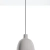 Sollux Hängeleuchte Beton Ø 28 cm Modern Grau E27 verstellbar* Wohnzimmerlampen|Betonlampen