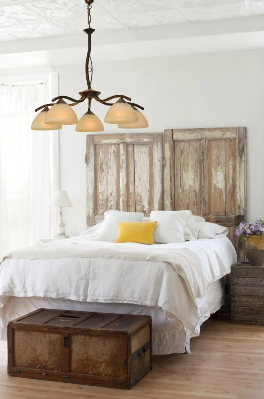 Masterlight Hängeleuchte BOLZANO in Braun Patina 5-flmg* Rustikale Lampen|Glaslampen