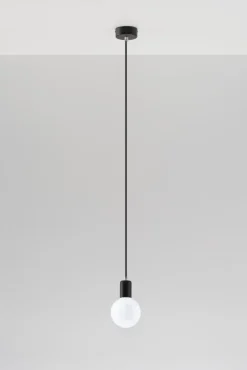 Sollux Hängeleuchte BOMBILLA in Schwarz* Hängelampen|Esszimmer Lampen