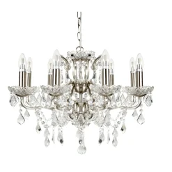 Searchlight Hängeleuchte Ø70cm 8-flmg* Kristalllampen|Wohnzimmerlampen