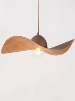 Best Sigma Hängeleuchte E27 Braun Kupfer Esstisch MUNYA