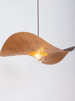 Best Sigma Hängeleuchte E27 Braun Kupfer Esstisch MUNYA