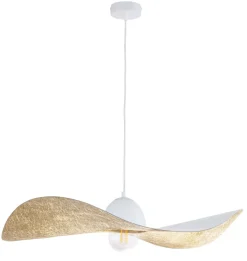Sigma Hängeleuchte E27 Weiß Gold Modern Esszimmer* Hängelampen|Moderne Lampen