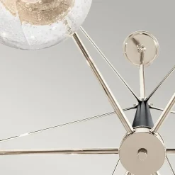 Elstead Hängeleuchte Esstisch Ø 87,6 cm Metall Regenglas Vintage* Hängelampen|Bürolampen