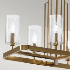 Elstead Hängeleuchte Esstisch 113,7 cm lang groß Jugendstil* Hängelampen|Bürolampen