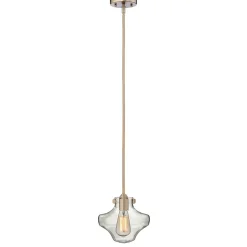 Elstead Hängeleuchte Esstisch Glas Metall verstellbar* Industrie Lampen|Vintage Lampen