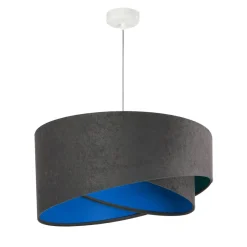 Easylight Hängeleuchte Esstisch Wohnzimmer Grau Blau Ø50cm* Hängelampen|Esszimmer Lampen