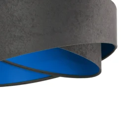 Easylight Hängeleuchte Esstisch Wohnzimmer Grau Blau Ø50cm* Hängelampen|Esszimmer Lampen