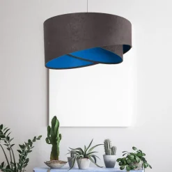 Easylight Hängeleuchte Esstisch Wohnzimmer Grau Blau Ø50cm* Hängelampen|Esszimmer Lampen