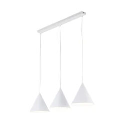 TK Lighting Hängeleuchte 3-flammig Metall L: 75 cm Weiß E27 CODY* Hängelampen|Esszimmer Lampen