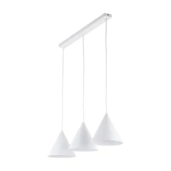 TK Lighting Hängeleuchte 3-flammig Metall L: 75 cm Weiß E27 CODY* Hängelampen|Esszimmer Lampen