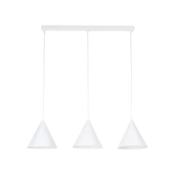 TK Lighting Hängeleuchte 3-flammig Metall L: 75 cm Weiß E27 CODY* Hängelampen|Esszimmer Lampen