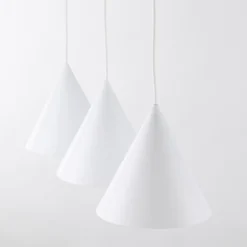 TK Lighting Hängeleuchte 3-flammig Metall L: 75 cm Weiß E27 CODY* Hängelampen|Esszimmer Lampen