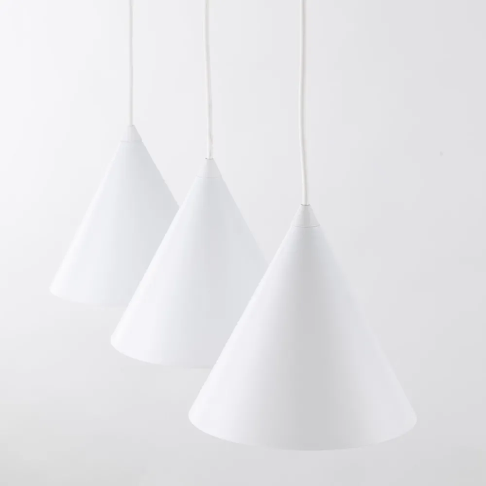 TK Lighting Hängeleuchte 3-flammig Metall L: 75 cm Weiß E27 CODY* Hängelampen|Esszimmer Lampen