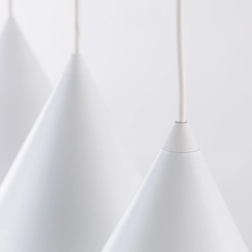 TK Lighting Hängeleuchte 3-flammig Metall L: 75 cm Weiß E27 CODY* Hängelampen|Esszimmer Lampen