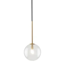 TK Lighting Hängeleuchte Glas Kugel Ø 12 cm schmal höhenverstellbar* Hängelampen|Esszimmer Lampen