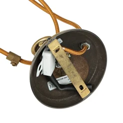 Giovanni Battista Hängeleuchte Glas Messing massiv verstellbar E27* Glaslampen|Metall Lampen