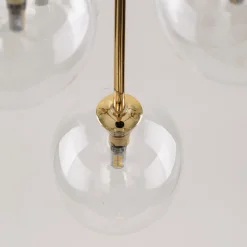 TK Lighting Hängeleuchte Glas Metall Ø 35 cm 5-flammig G9 verstellbar