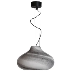 Best By Rydéns Hängeleuchte Glas Metall E27 44,5 cm breit marmoriert