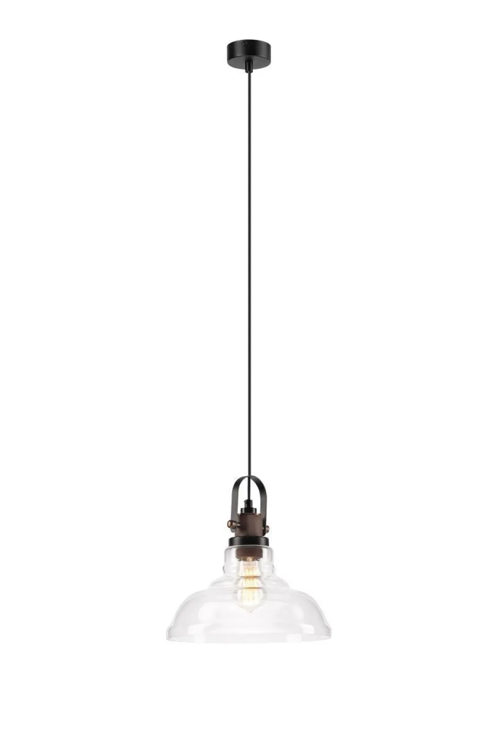 Sale Lamkur Hängeleuchte Glas Metall E27 Industrie Vintage Esstisch