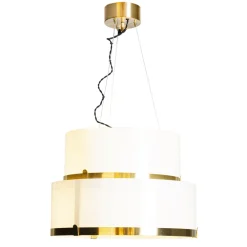 By Rydéns Hängeleuchte Glas Metall E27 50 cm breit H: max. 120 cm* Hängelampen|Wohnzimmerlampen