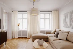 By Rydéns Hängeleuchte Glas Metall E27 50 cm breit H: max. 120 cm* Hängelampen|Wohnzimmerlampen