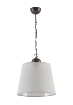 Best Jupiter Hängeleuchte Grau Braun Ø38cm Wohnzimmer LOCOLA