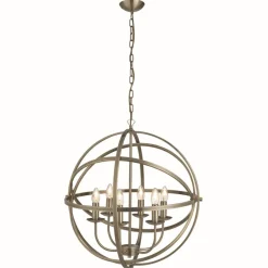 Searchlight Hängeleuchte in Bronze 6-flmg