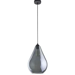 Sale TK Lighting Hängeleuchte in Graphit Schwarz Tropfen Lampe GAWA