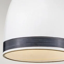 Elstead Hängeleuchte Keramik E27 Ø 25,4 cm Retro Design* Hängelampen|Wohnzimmerlampen