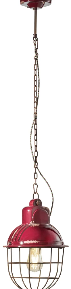 Ferroluce Hängeleuchte Keramik Metall E27 D: 26 cm H: max. 115 cm* Wohnzimmerlampen|Keramiklampen