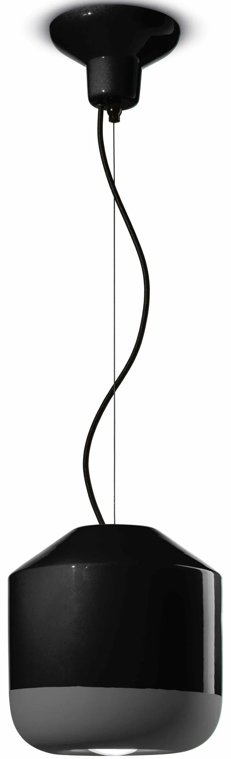 Ferroluce Hängeleuchte Keramik rund Ø 24 cm H: max. 145 cm E27* Wohnzimmerlampen|Keramiklampen