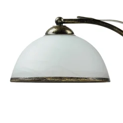 Discount Luminex Hängeleuchte KORFU in Messing Antik 5-flmg