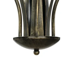 Discount Luminex Hängeleuchte KORFU in Messing Antik 5-flmg