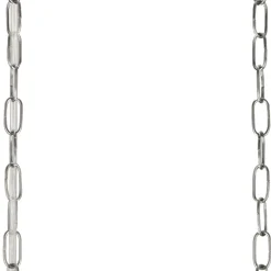 Searchlight Hängeleuchte Kristall Metall B: 92 cm 5x E27 Chrom* Wohnzimmerlampen|Glaslampen