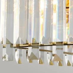 Elstead Hängeleuchte Kristall 4x E27 47 cm breit höhenverstellbar* Hängelampen|Esszimmer Lampen