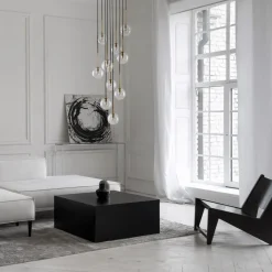 Discount TK Lighting Hängeleuchte Kugel Metall Glas H: max. 145 cm verstellbar