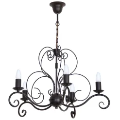 Luminex Hängeleuchte MAURO Ø62cm 5-flmg* Hängelampen|Esszimmer Lampen