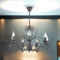 Discount Luminex Hängeleuchte MAURO Ø62cm 7-flmg