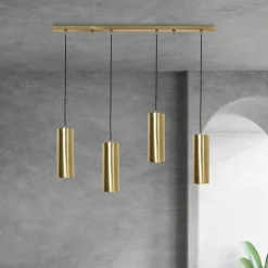 Sale Giovanni Battista Hängeleuchte Messing B: 90cm H: max. 110cm verstellbar 4x E27