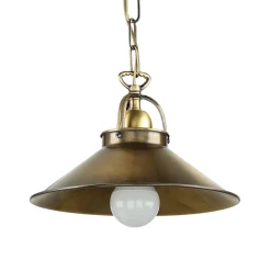 Giovanni Battista Hängeleuchte Messing E27 Ø 25 cm Vintage ALICE* Hängelampen|Industrie Lampen